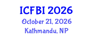 International Conference on Finance, Banking and Insurance (ICFBI) October 21, 2026 - Kathmandu, Nepal