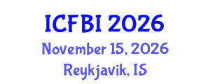 International Conference on Finance, Banking and Insurance (ICFBI) November 15, 2026 - Reykjavik, Iceland