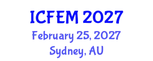 International Conference on Financial and Economic Management (ICFEM) February 25, 2027 - Sydney, Australia