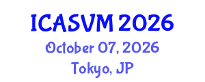International Conference on Animal Science and Veterinary Medicine (ICASVM) October 07, 2026 - Tokyo, Japan