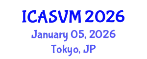 International Conference on Animal Science and Veterinary Medicine (ICASVM) January 05, 2026 - Tokyo, Japan
