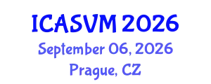 International Conference on Animal Science and Veterinary Medicine (ICASVM) September 06, 2026 - Prague, Czechia