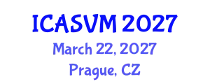 International Conference on Animal Science and Veterinary Medicine (ICASVM) March 22, 2027 - Prague, Czechia