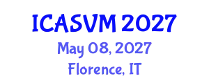 International Conference on Animal Science and Veterinary Medicine (ICASVM) May 08, 2027 - Florence, Italy