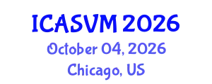 International Conference on Animal Science and Veterinary Medicine (ICASVM) October 04, 2026 - Chicago, United States