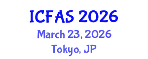 International Conference on Fisheries and Aquatic Sciences (ICFAS) March 23, 2026 - Tokyo, Japan