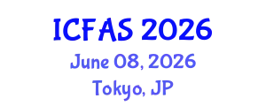 International Conference on Fisheries and Aquatic Sciences (ICFAS) June 08, 2026 - Tokyo, Japan