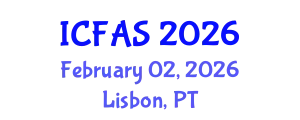 International Conference on Fisheries and Aquatic Sciences (ICFAS) February 02, 2026 - Lisbon, Portugal