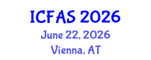International Conference on Fisheries and Aquatic Sciences (ICFAS) June 22, 2026 - Vienna, Austria