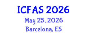 International Conference on Fisheries and Aquatic Sciences (ICFAS) May 25, 2026 - Barcelona, Spain