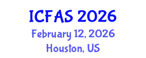 International Conference on Fisheries and Aquatic Sciences (ICFAS) February 12, 2026 - Houston, United States