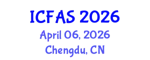 International Conference on Fisheries and Aquatic Sciences (ICFAS) April 06, 2026 - Chengdu, China