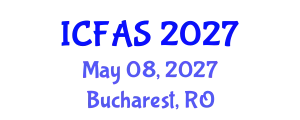 International Conference on Fisheries and Aquatic Sciences (ICFAS) May 08, 2027 - Bucharest, Romania