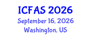 International Conference on Fisheries and Aquatic Sciences (ICFAS) September 16, 2026 - Washington, United States