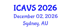 International Conference on Animal and Veterinary Sciences (ICAVS) December 02, 2026 - Sydney, Australia