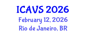 International Conference on Animal and Veterinary Sciences (ICAVS) February 12, 2026 - Rio de Janeiro, Brazil