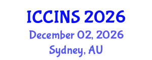 International Conference on Communications, Information and Network Security (ICCINS) December 02, 2026 - Sydney, Australia