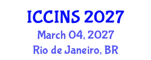 International Conference on Communications, Information and Network Security (ICCINS) March 04, 2027 - Rio de Janeiro, Brazil