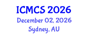 International Conference on Mathematics and Computational Science (ICMCS) December 02, 2026 - Sydney, Australia