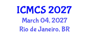 International Conference on Mathematics and Computational Science (ICMCS) March 04, 2027 - Rio de Janeiro, Brazil