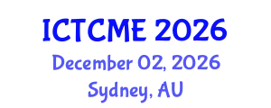 International Conference on Textile Composites, Materials and Engineering (ICTCME) December 02, 2026 - Sydney, Australia