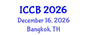 International Conference on Computational Biology (ICCB) December 16, 2026 - Bangkok, Thailand