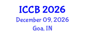 International Conference on Computational Biology (ICCB) December 09, 2026 - Goa, India