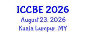 International Conference on Chemical and Biochemical Engineering (ICCBE) August 23, 2026 - Kuala Lumpur, Malaysia