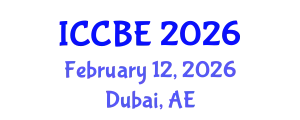 International Conference on Chemical and Biochemical Engineering (ICCBE) February 12, 2026 - Dubai, United Arab Emirates
