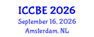 International Conference on Chemical and Biochemical Engineering (ICCBE) September 16, 2026 - Amsterdam, Netherlands