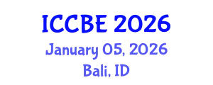 International Conference on Chemical and Biochemical Engineering (ICCBE) January 05, 2026 - Bali, Indonesia
