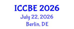 International Conference on Chemical and Biochemical Engineering (ICCBE) July 22, 2026 - Berlin, Germany