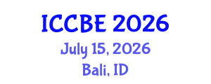 International Conference on Chemical and Biochemical Engineering (ICCBE) July 15, 2026 - Bali, Indonesia