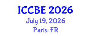 International Conference on Chemical and Biochemical Engineering (ICCBE) July 19, 2026 - Paris, France