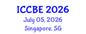International Conference on Chemical and Biochemical Engineering (ICCBE) July 05, 2026 - Singapore, Singapore