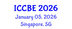 International Conference on Chemical and Biochemical Engineering (ICCBE) January 05, 2026 - Singapore, Singapore