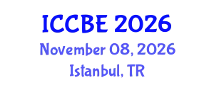 International Conference on Chemical and Biochemical Engineering (ICCBE) November 08, 2026 - Istanbul, Turkey