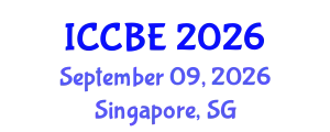 International Conference on Chemical and Biochemical Engineering (ICCBE) September 09, 2026 - Singapore, Singapore