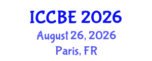 International Conference on Chemical and Biochemical Engineering (ICCBE) August 26, 2026 - Paris, France