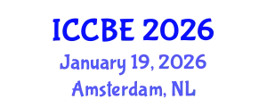 International Conference on Chemical and Biochemical Engineering (ICCBE) January 19, 2026 - Amsterdam, Netherlands