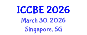 International Conference on Chemical and Biochemical Engineering (ICCBE) March 30, 2026 - Singapore, Singapore