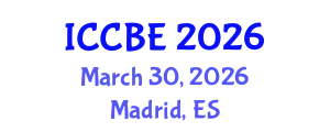 International Conference on Chemical and Biochemical Engineering (ICCBE) March 30, 2026 - Madrid, Spain