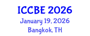 International Conference on Chemical and Biochemical Engineering (ICCBE) January 19, 2026 - Bangkok, Thailand