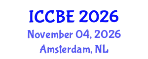 International Conference on Chemical and Biochemical Engineering (ICCBE) November 04, 2026 - Amsterdam, Netherlands