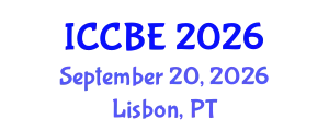 International Conference on Chemical and Biochemical Engineering (ICCBE) September 20, 2026 - Lisbon, Portugal