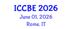 International Conference on Chemical and Biochemical Engineering (ICCBE) June 01, 2026 - Rome, Italy