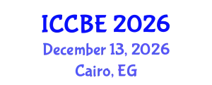 International Conference on Chemical and Biochemical Engineering (ICCBE) December 13, 2026 - Cairo, Egypt