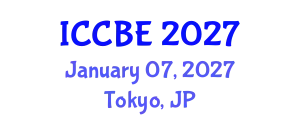 International Conference on Chemical and Biochemical Engineering (ICCBE) January 07, 2027 - Tokyo, Japan