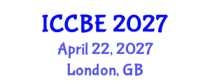 International Conference on Chemical and Biochemical Engineering (ICCBE) April 22, 2027 - London, United Kingdom