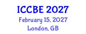 International Conference on Chemical and Biochemical Engineering (ICCBE) February 15, 2027 - London, United Kingdom